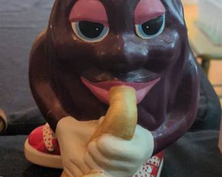 Raisin from The California Raisins Ceramic Piggy Bank