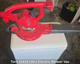 Toro Ultra Electric Blower Vac