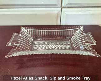 Hazel Atlas Snack, Sip and Smoke Tray third image
