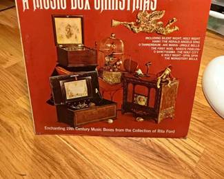 A Music Box Christmas  Columbia Records Vinyl LP