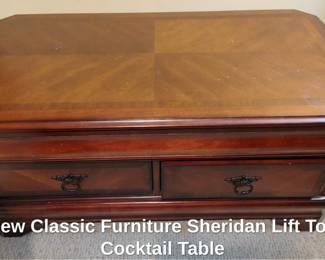 New Classic Furniture Sheridan Lift Top Cocktail Table third image