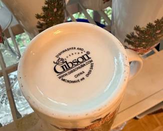 Gibson Noel Morning Ceramic Mug and Plate Set second image