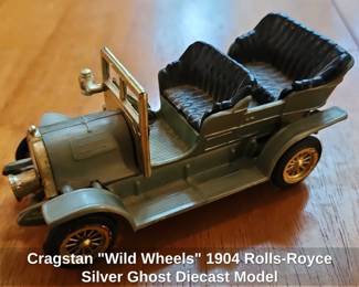 Cragstan Wild Wheels RollsRoyce Silver Ghost Diecast Model