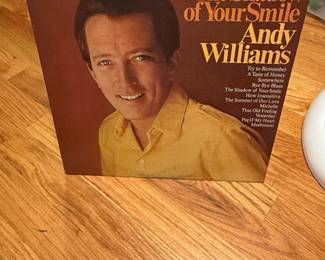 Andy Williams  The Shadow of Your Smile Vinyl Record