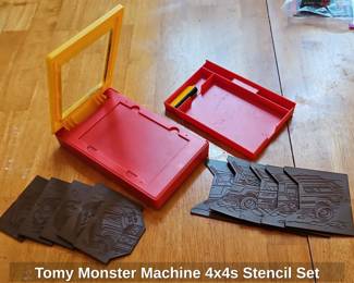 Tomy Monster Machine xs Stencil Set second image