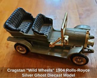 Cragstan Wild Wheels RollsRoyce Silver Ghost Diecast Model second image