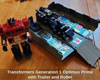 Transformers Generation Optimus Prime with Trailer and Roller third image