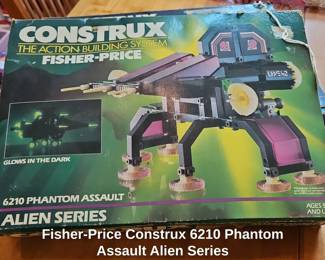 FisherPrice Construx Phantom Assault Alien Series