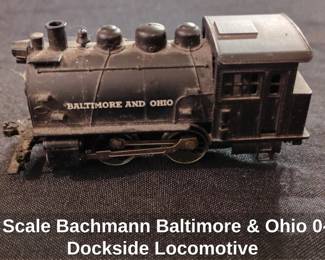 HO Scale Bachmann Baltimore  Ohio  Dockside Locomotive