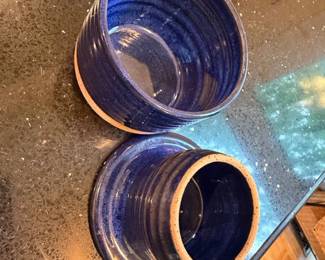Blue Ceramic Butter Keeper second image