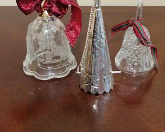 Set of Three Christmas Bells