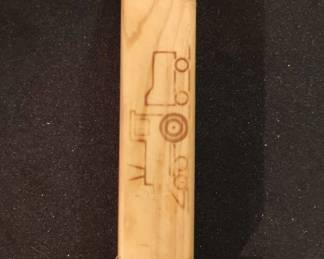 Wooden Train Whistle