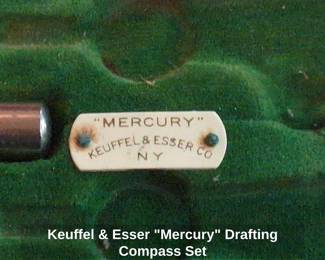 Keuffel  Esser Mercury Drafting Compass Set third image