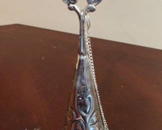 SilverPlated TussieMussie Bouquet Holder second image