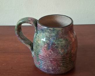Handmade Ceramic Mug Signed Malone second image