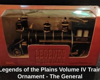 Legends of the Plains Volume IV Train Ornament  The General