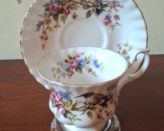 Royal Albert Woodland Series Teacup and Saucer