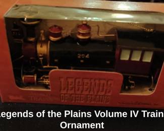 Legends of the Plains Volume IV Trains Ornament