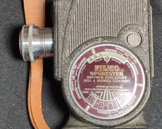 Bell  Howell Filmo Sportster Double Run Eight Camera