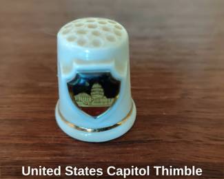 United States Capitol Thimble