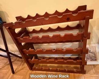 Wooden Wine Rack
