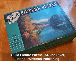 Guild Picture Puzzle  St. Joe River, Idaho  Whitman Publishing