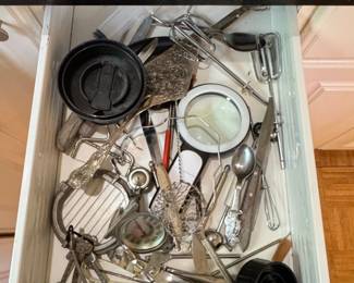 Assorted Vintage Kitchen Utensils and Gadgets Lot