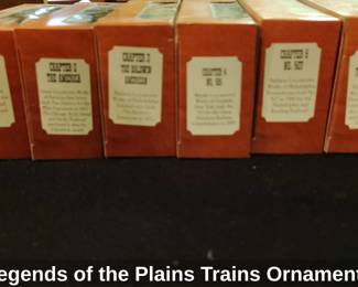 Legends of the Plains Trains Ornaments second image
