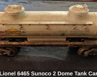 Lionel Sunoco Dome Tank Car