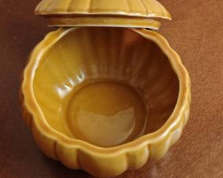 Ceramic Pumpkin Candy Dish second image