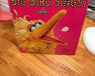 Big Bird Sings Sesame Street LP Vinyl Record 