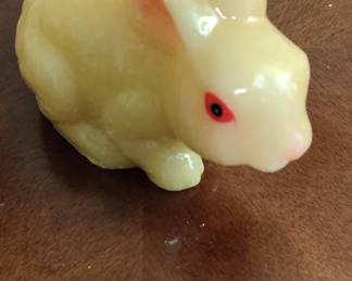 Vintage Easter Bunny Candle