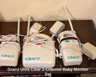 Graco Ultra Clear Channel Baby Monitor Set