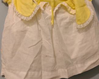 Vintage Baby Dress with Embroidered Elephants second image