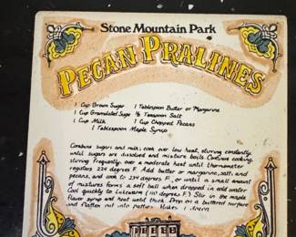 Stone Mountain Park Recipe Tile  Peach Cobbler second image