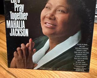 Mahalia Jackson  Lets Pray Together Vinyl Record Columbia CS 