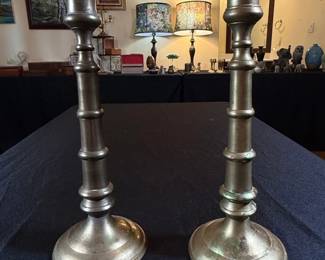 Pair of Brass Candlesticks