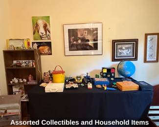 Assorted Collectibles and Household Items second image