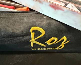 Jack Richeson Roz Bag Pastel Tote With Foam Lined Lift Out Trays