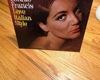 Connie Francis Love Italian Style Vinyl Record Album