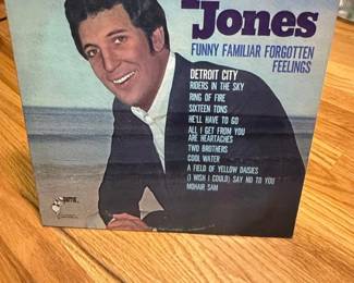 Tom Jones  Funny Familiar Forgotten Feelings Vinyl Record