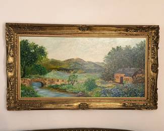 Large original oil painting
