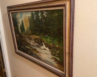 Large original oil painting