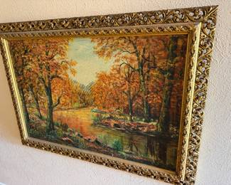 Large original oil painting