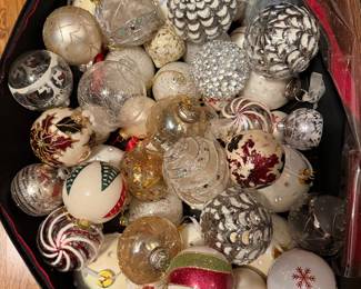 Glass ornaments
