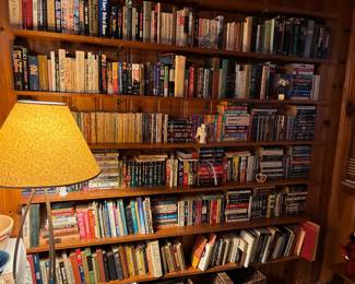 Books - many mysteries and vintage 