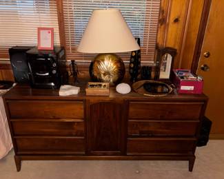 Lane Mid Century Modern Buffett and table 