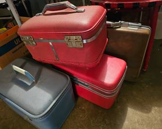 Vintage toiletry bags