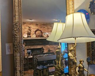 Antique mirror