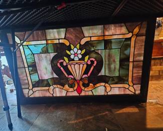 Large stained glass